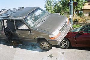 Van accident